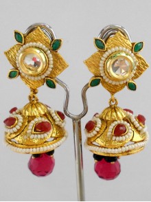 Polki Earrings